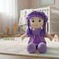 Muñeca De Trapo 38cm Pequeña Suave Con Vestido Niñas Bebés - Miniatura 9