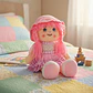 Muñeca De Trapo 38cm Pequeña Suave Con Vestido Niñas Bebés - Miniatura 20