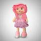 Muñeca De Trapo 38cm Pequeña Suave Con Vestido Niñas Bebés - Miniatura 24