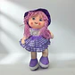 Muñeca De Trapo 38cm Pequeña Suave Con Vestido Niñas Bebés - Miniatura 27