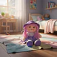 Muñeca De Trapo 38cm Pequeña Suave Con Vestido Niñas Bebés - Miniatura 30
