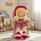 Muñeca De Trapo 38cm Pequeña Suave Con Vestido Niñas Bebés - Miniatura 36
