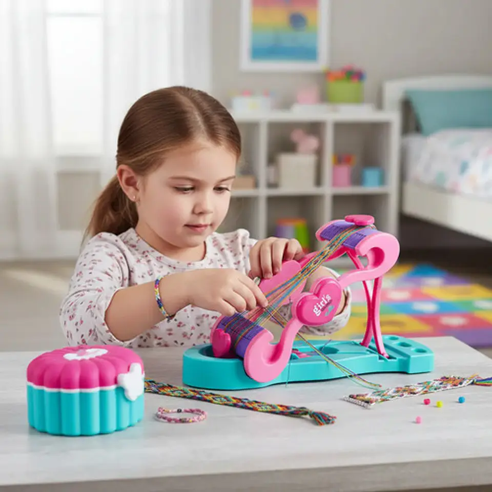  Telar Fabrica Brazaletes Girls Creator Telar Pulseras 2
