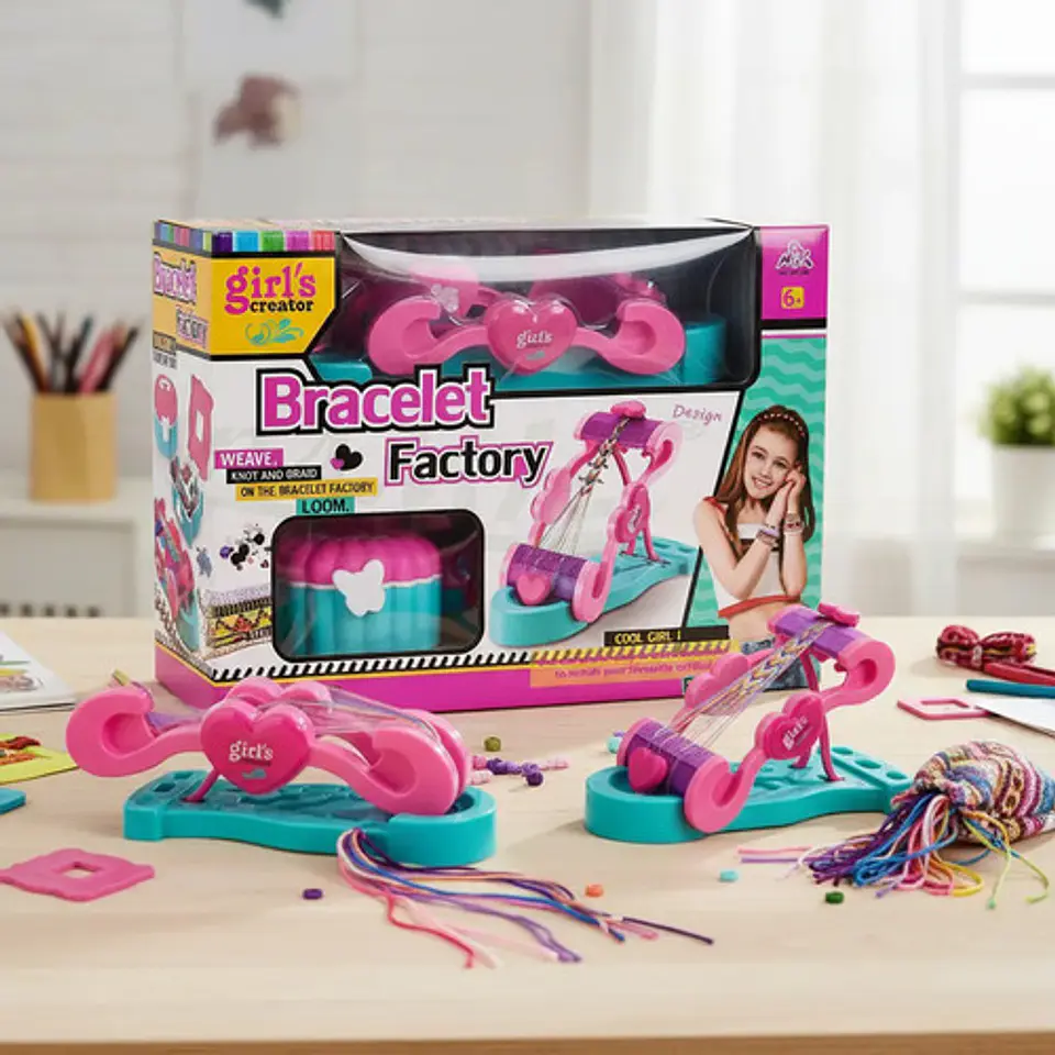  Telar Fabrica Brazaletes Girls Creator Telar Pulseras 6