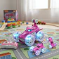 Carro R/c Unicornio Y Tiburón Para Niñas Luces Y Sonidos - Miniatura 3