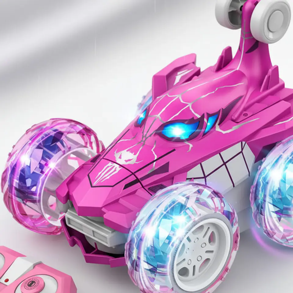 Carro R/c Unicornio Y Tiburón Para Niñas Luces Y Sonidos 11