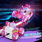 Carro R/c Unicornio Y Tiburón Para Niñas Luces Y Sonidos - Miniatura 14