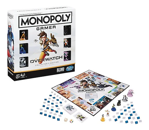 Monopoly Gamer Ovewatch Collector's Edition Juego De Mesa