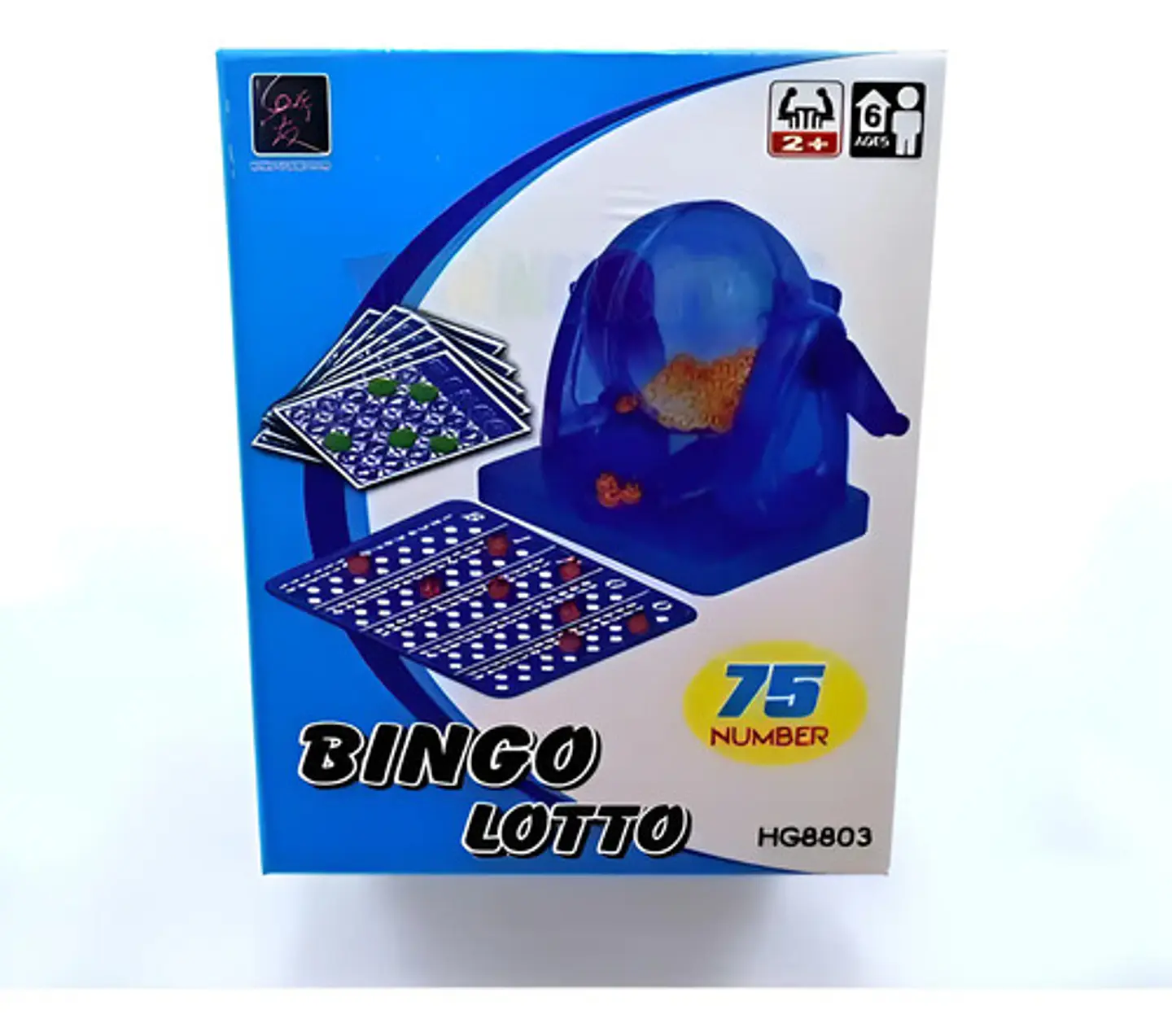 Juego De Mesa Bingo Balotera 75 Números Ref. 8230 1