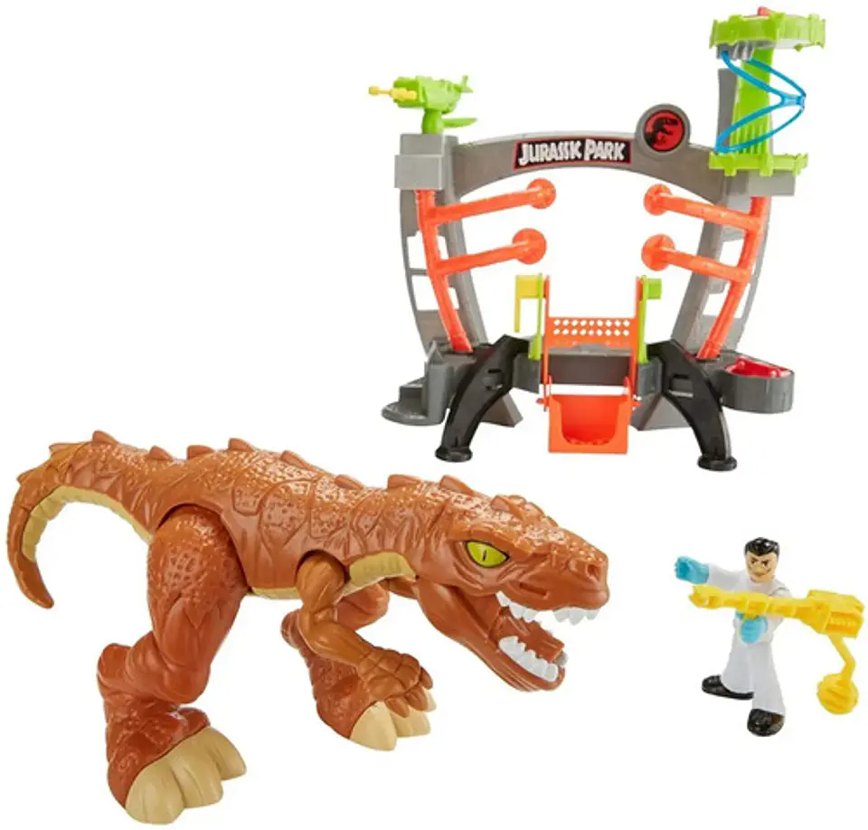 Fisher-price Jurassic World Laboratorio Rex Mattel Fxp79  2