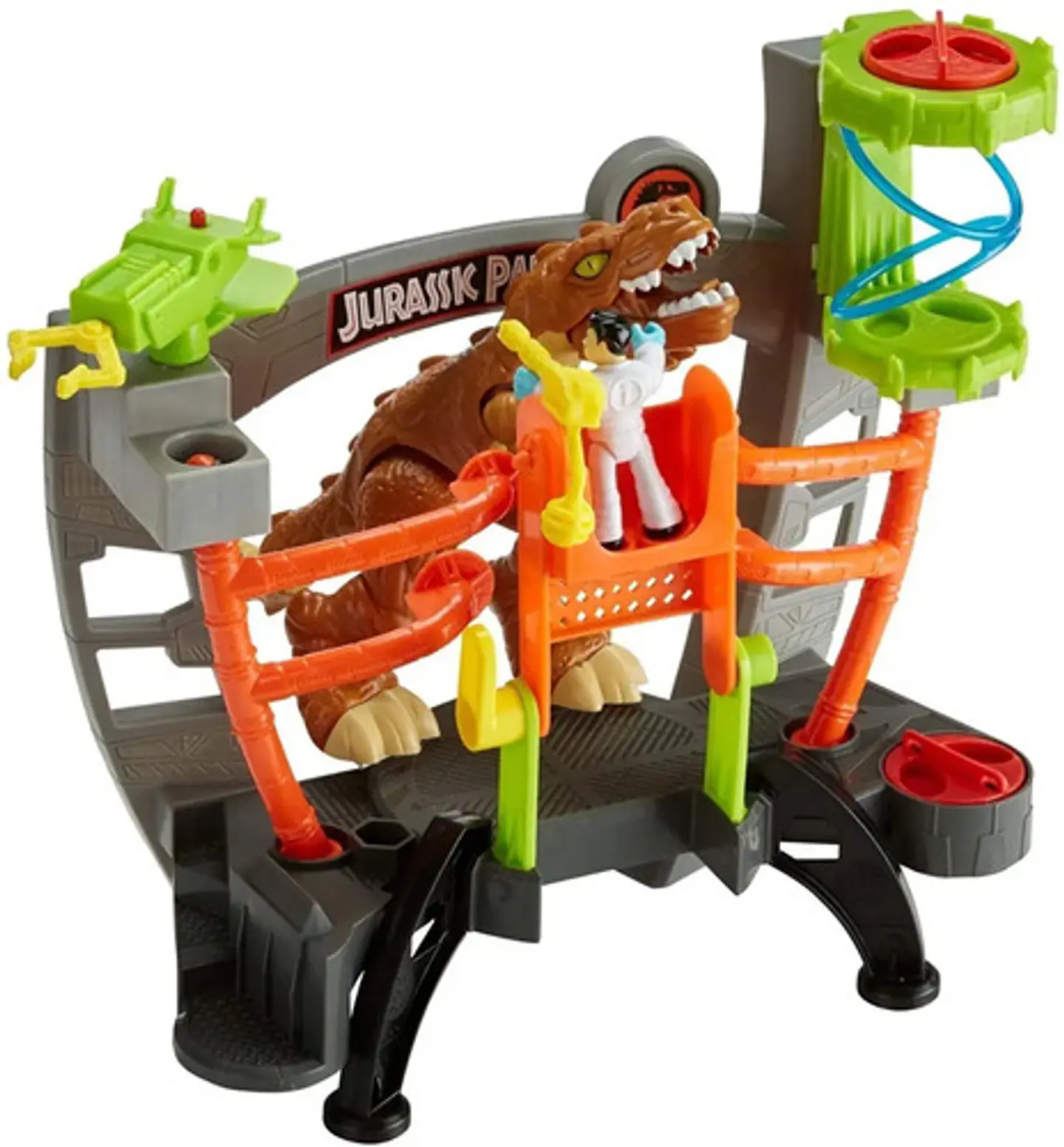 Fisher-price Jurassic World Laboratorio Rex Mattel Fxp79  3