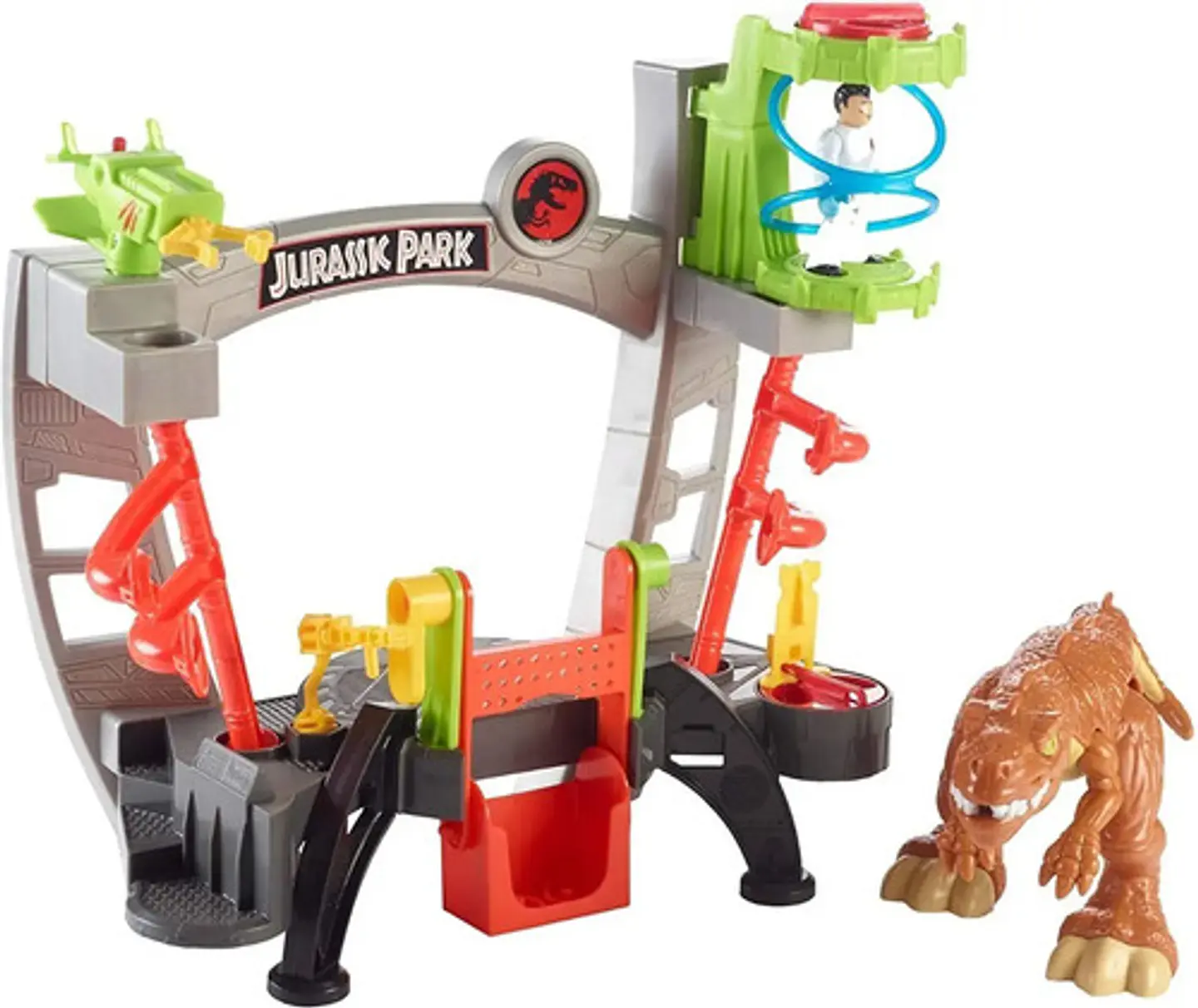 Fisher-price Jurassic World Laboratorio Rex Mattel Fxp79  4