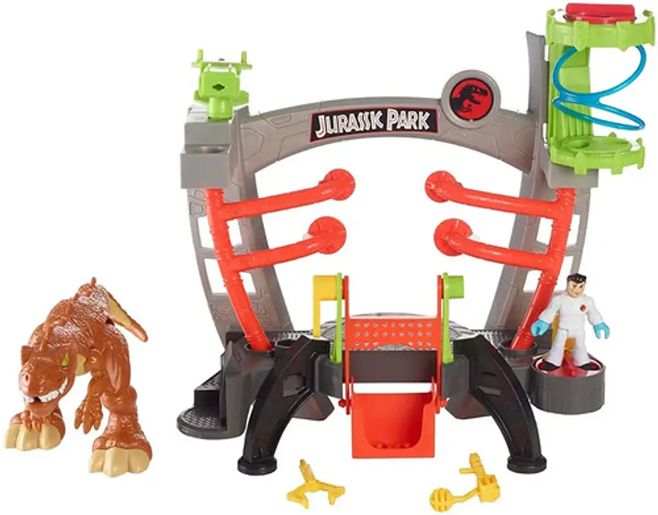 Fisher-price Jurassic World Laboratorio Rex Mattel Fxp79  5