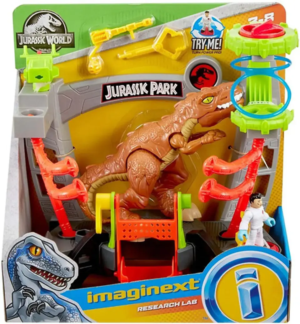 Fisher-price Jurassic World Laboratorio Rex Mattel Fxp79  7