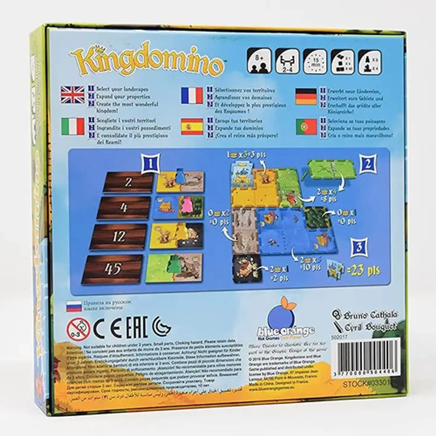 Kingdomino Juego De Mesa Devir 502017 3
