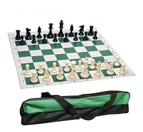 Ajedrez Liangda 2020 Paño Enrollable 51cm Con Bolso De Carga