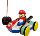 Carro Control Remoto Mario Bros Kart Luces Juguete Grande Rojo - Miniatura 2