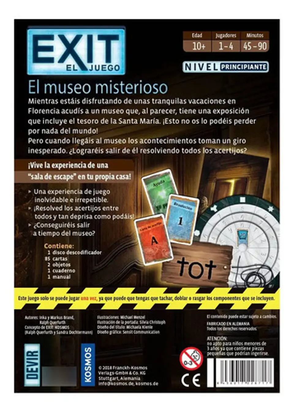 Exit - Juego De Mesa - Descifra El Misterio - Elige Tu Juego 2