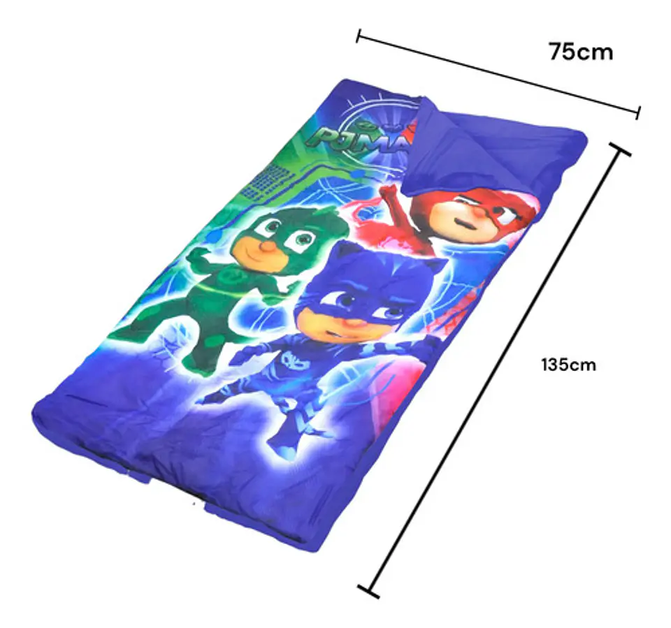 Sleeping Bag Bolsa De Dormir Pj Mask Camping  3
