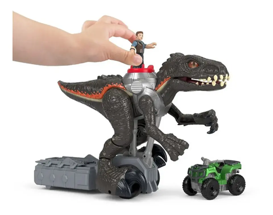 Muñeca de juguete Imaginext Jurassic World Indoraptor Fmx86 3