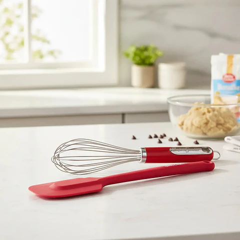 Set Batidor Y Espátula Silicona Repostería Betty Crocker