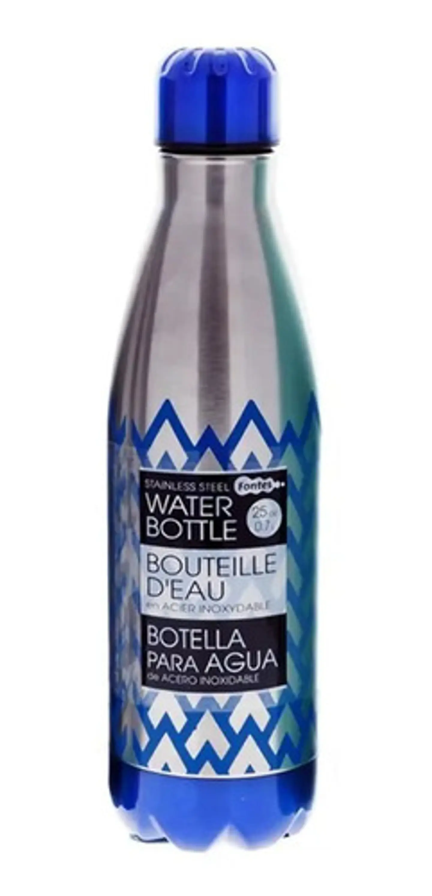 Botella Para Agua De Acero Inoxidable 0,7l Fontes 1
