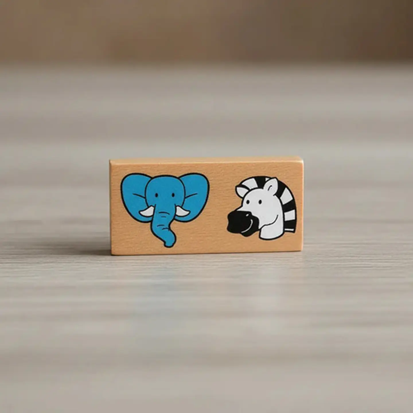 Domino Para Niños En Madera De Animales Juego Didáctico 6