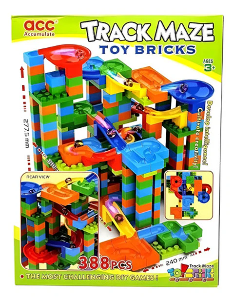 Armatodo Pista De Laberinto Piquis Canicas Track Maze 388 Pz