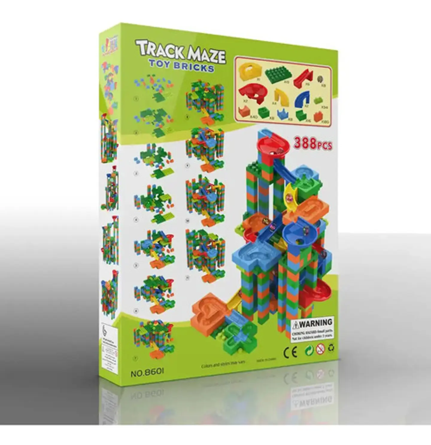 Armatodo Pista De Laberinto Piquis Canicas Track Maze 388 Pz 4