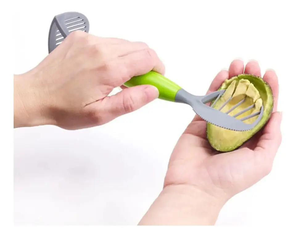 Aguacate Pro 5 En 1 Práctico Rebanador Pelador Ensaladas  2