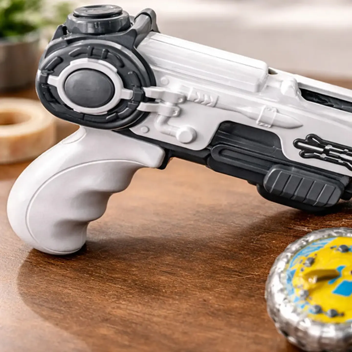 Beyblade Lanzador Pistola Con Trompo X1 Juguete Para Niños 6