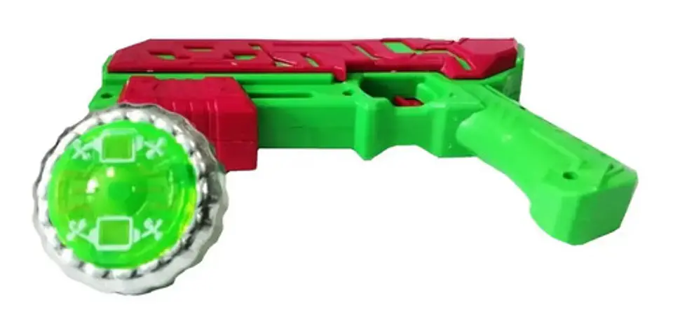 Beyblade Lanzador Pistola Con Trompo X1 Juguete Para Niños 9