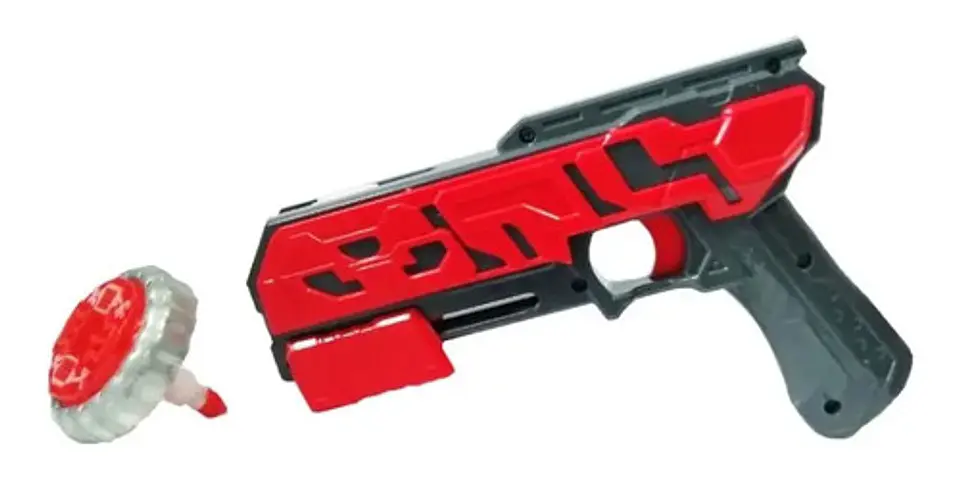 Beyblade Lanzador Pistola Con Trompo X1 Juguete Para Niños 14