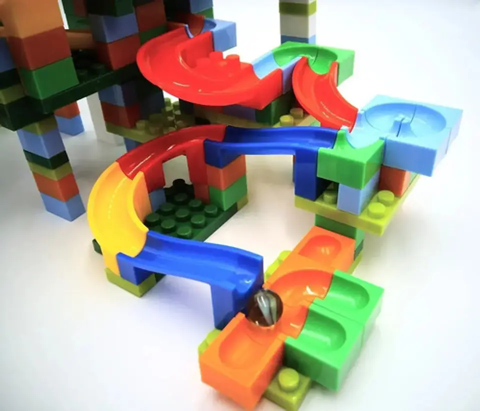 Armatodo Pista De Laberinto Piquis Canicas Track Maze 248 Pz 4