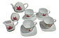Set Mini Té Infantil 16 Piezas Blanco Vajilla Para Juego Cocina Niña - Miniatura 3
