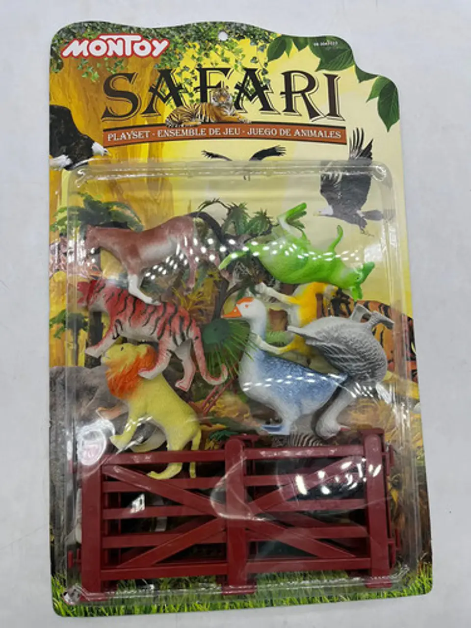 Set De Animales Medianos Domésticos Y Salvajes Juguete  2