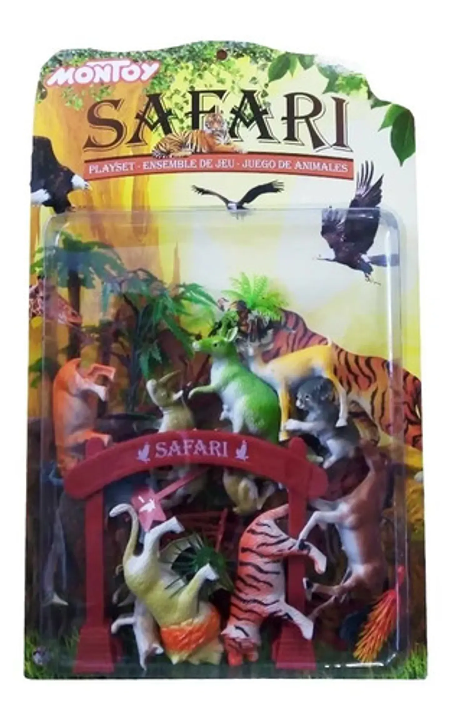 Set De Animales Medianos Domésticos Y Salvajes Juguete  9