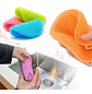 Pack X2 Esponjas Silicona Multiuso Scrubber Cleanz Antibacterianas 11cm - Miniatura 1