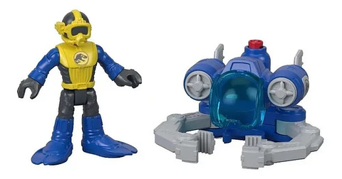 Submarino Atrapadinosaurios Jurassic World - Imaginext