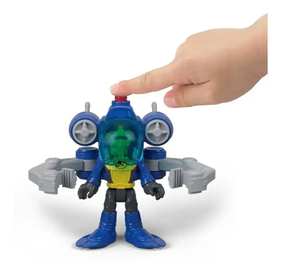 Submarino Atrapadinosaurios Jurassic World - Imaginext 2