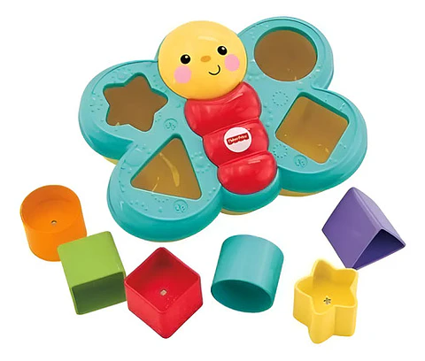 Fisher Price Mariposa De Bloques Figuras Divertidas  Djd80