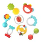 Set Sonajeros Bebé 8 Piezas Huanger Texturas Multicolor Mordedores - Miniatura 1