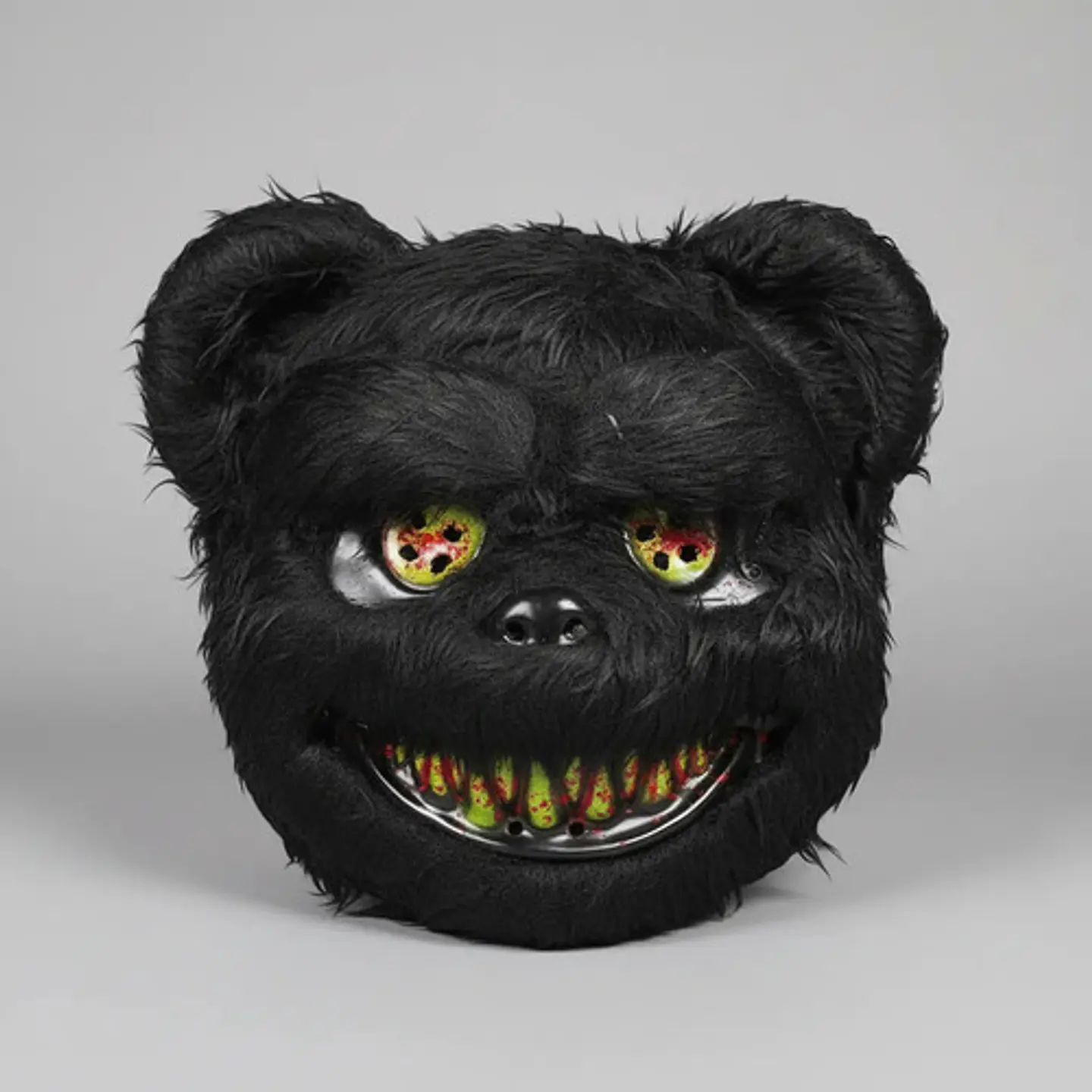 Máscara De Oso Sangriento En Plástico Y Felpa 1661-08 16