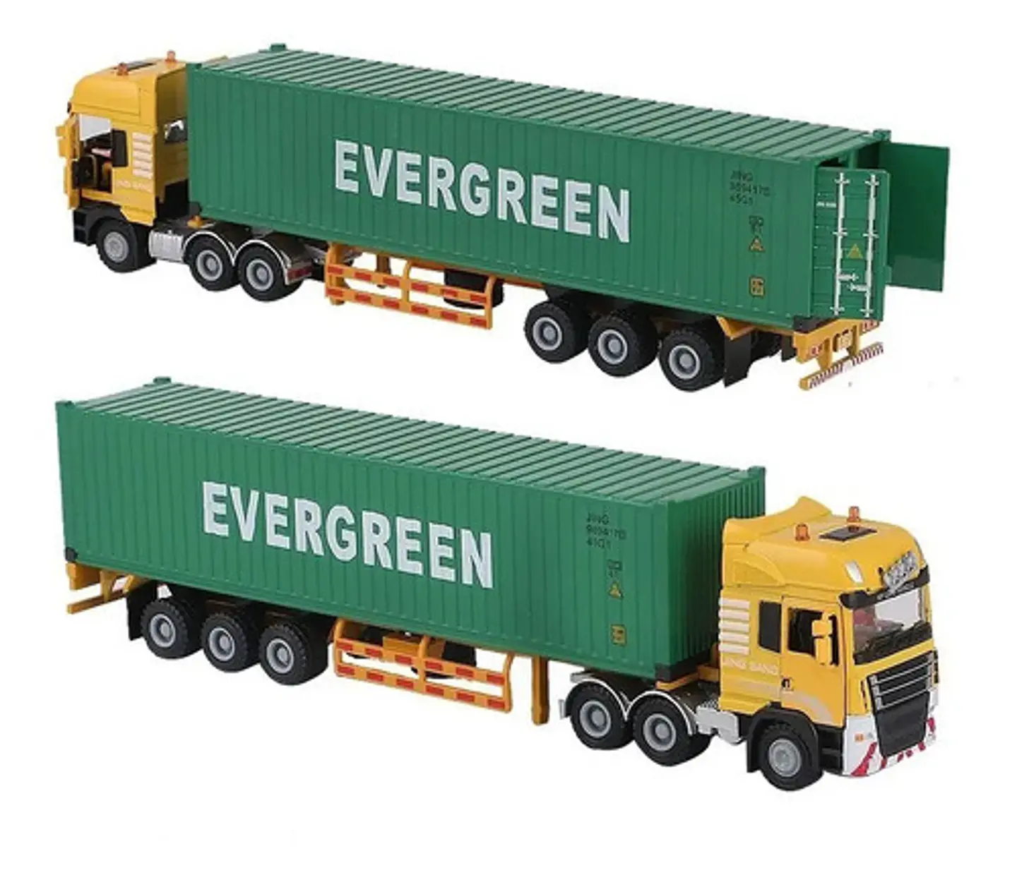 Tractomulas Metálica Contenedor De Colección Escala 1:50  3