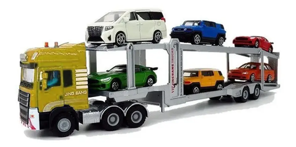 Tractomulas Metálica Contenedor De Colección Escala 1:50  6