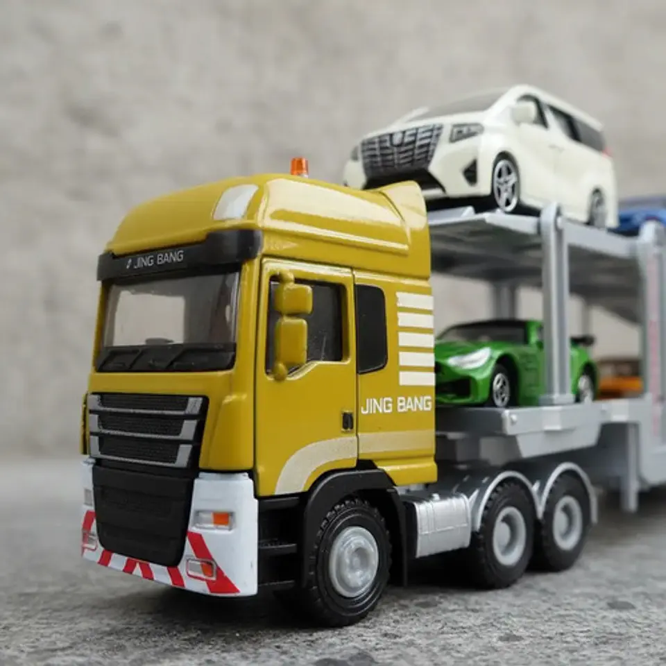 Tractomulas Metálica Contenedor De Colección Escala 1:50  9
