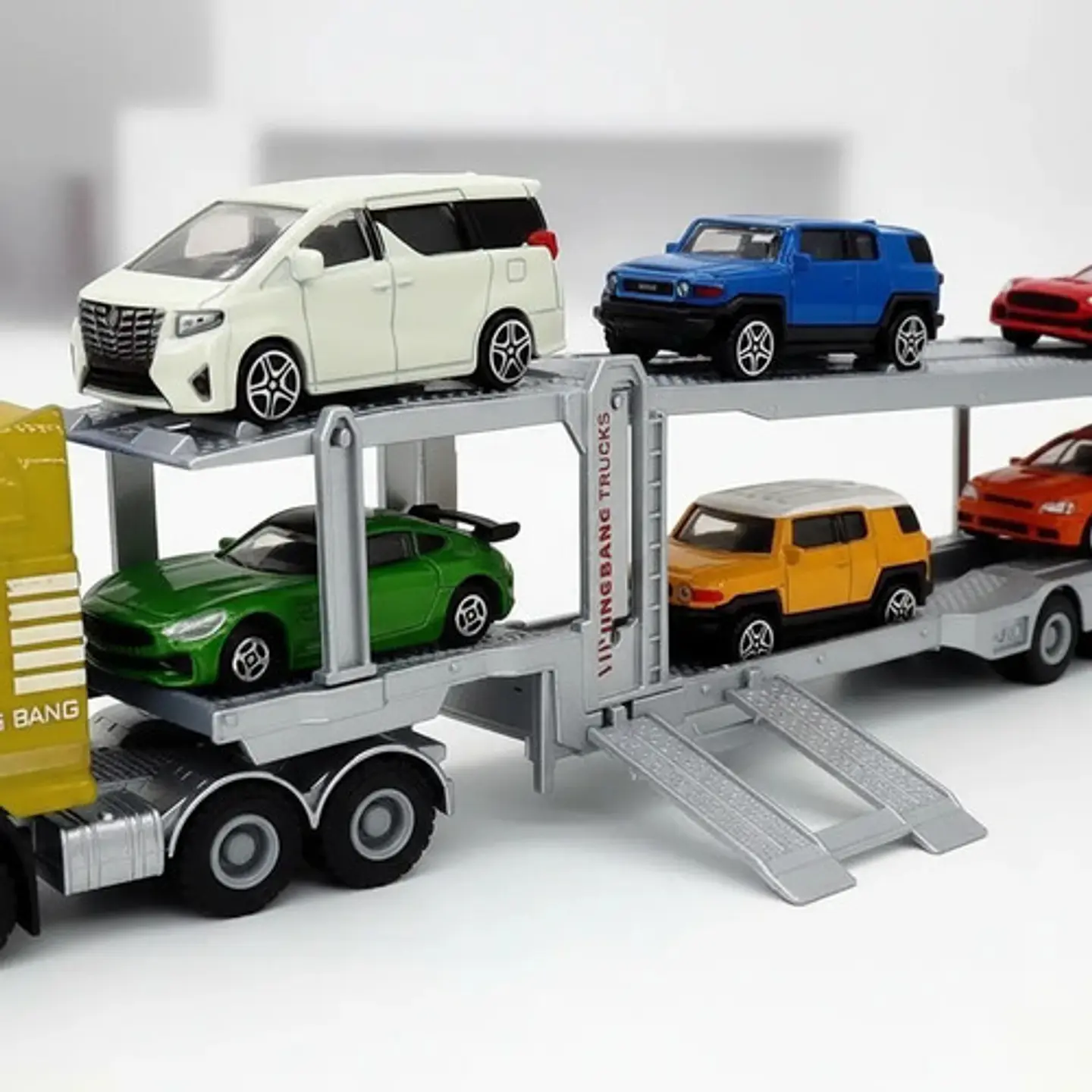Tractomulas Metálica Contenedor De Colección Escala 1:50  10