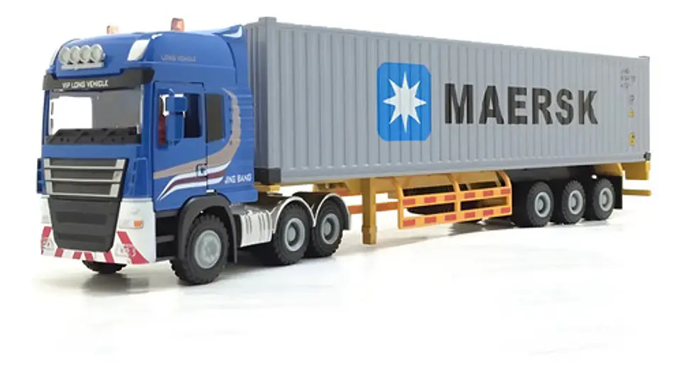 Tractomulas Metálica Contenedor De Colección Escala 1:50  11