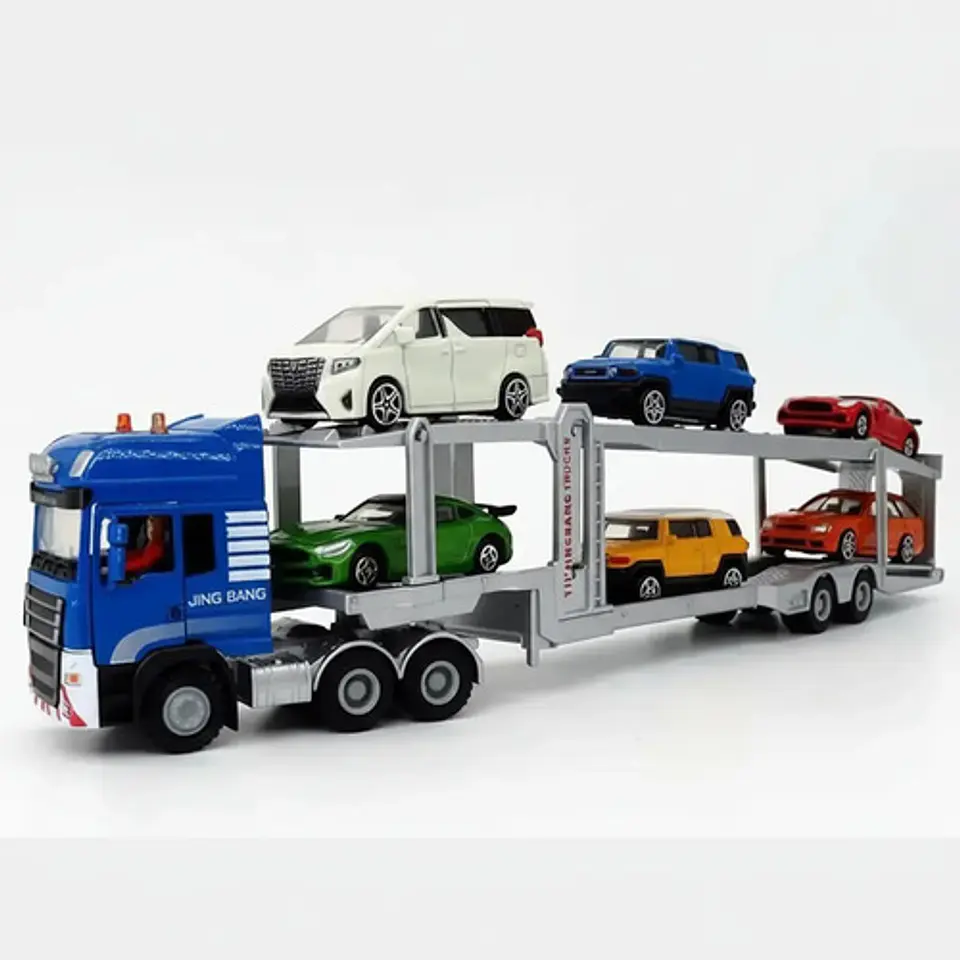Tractomulas Metálica Contenedor De Colección Escala 1:50  16