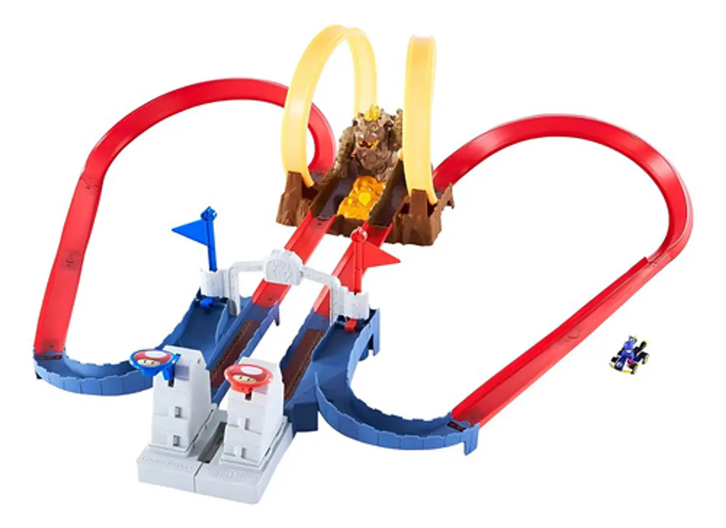 Hot Wheels Mario Kart Castillo De Bowser Multicolor 1